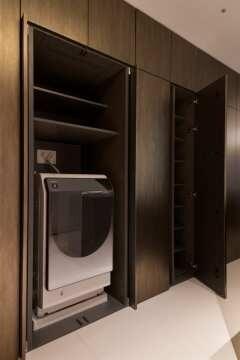 画像12:洗濯機はこちらの専用スペースに置けます！
