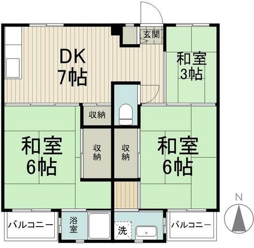 同じ建物の物件間取り写真 - ID:214055234534