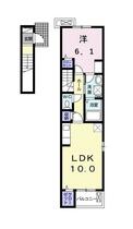 兵庫県姫路市東今宿６丁目（賃貸アパート1LDK・2階・43.79㎡） その2