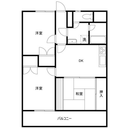 同じ建物の物件間取り写真 - ID:244003883704