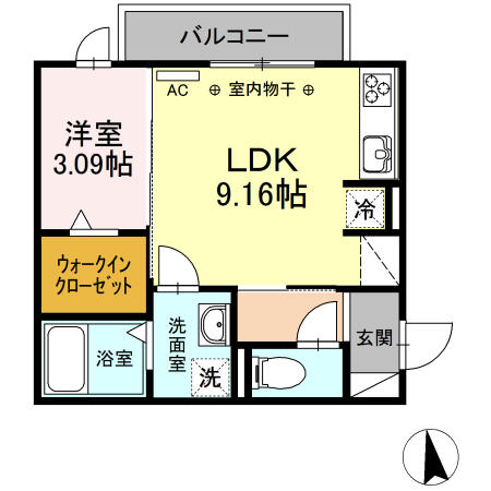 同じ建物の物件間取り写真 - ID:221010173635