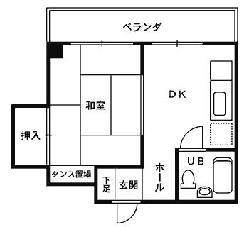 同じ建物の物件間取り写真 - ID:218000549836