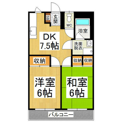 同じ建物の物件間取り写真 - ID:220002948240