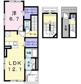 同じ建物の物件間取り写真 - ID:228048472758