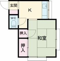 東京都江戸川区松島３丁目（賃貸アパート1K・1階・20.25㎡） その2