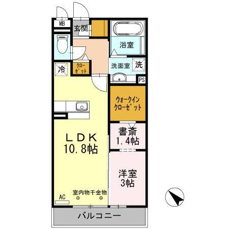 同じ建物の物件間取り写真 - ID:224004830023