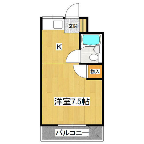 同じ建物の物件間取り写真 - ID:208009163563