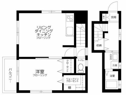 同じ建物の物件間取り写真 - ID:213100528380