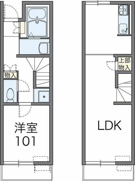 埼玉県熊谷市別府４丁目(賃貸アパート1LDK・1階・46.94㎡)の写真 その2