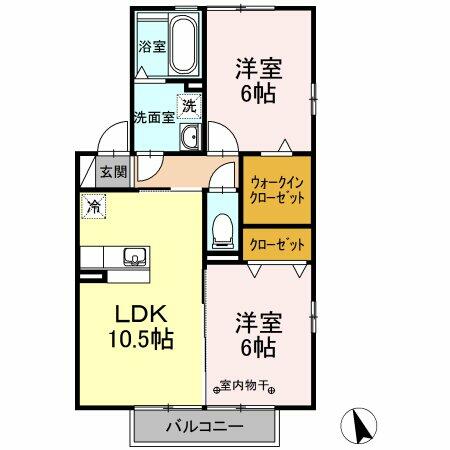 同じ建物の物件間取り写真 - ID:223031797691