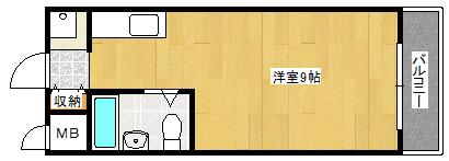 兵庫県神戸市垂水区清水が丘３丁目(賃貸マンション1R・3階・20.40㎡)の写真 その2