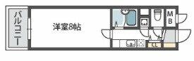 フィレンツェ  ｜ 大阪府大阪市中央区島之内１丁目（賃貸マンション1K・10階・22.55㎡） その2