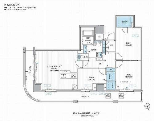 同じ建物の物件間取り写真 - ID:213110676806