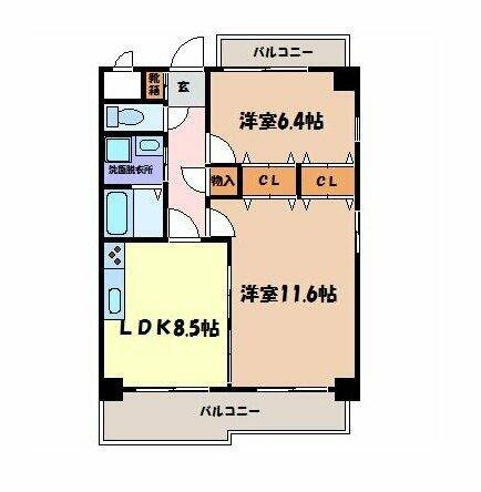 メリディアン｜愛知県名古屋市千種区覚王山通８丁目(賃貸マンション2LDK・5階・61.25㎡)の写真 その2