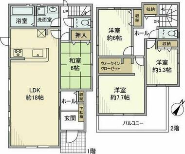 間取り：223040517655