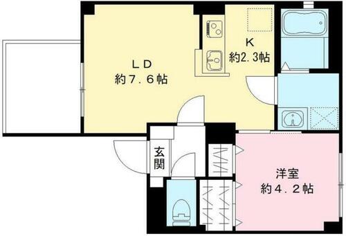 同じ建物の物件間取り写真 - ID:213104349054