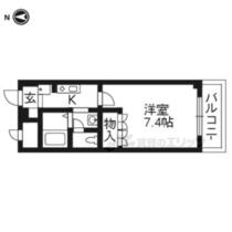 フロント木津 802 ｜ 京都府木津川市木津駅前１丁目（賃貸マンション1K・8階・24.75㎡） その2