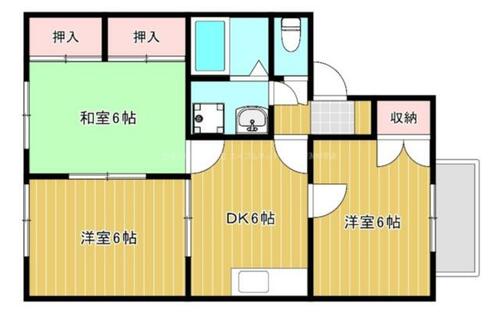 同じ建物の物件間取り写真 - ID:215002094521