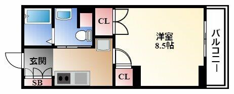 パークアクシス白壁｜愛知県名古屋市東区白壁２丁目(賃貸マンション1K・1階・28.57㎡)の写真 その2