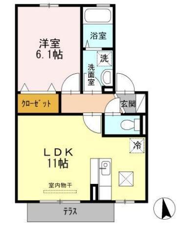 同じ建物の物件間取り写真 - ID:245003300857