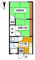 神奈川県横浜市保土ケ谷区初音ケ丘（賃貸アパート2K・2階・30.00㎡） その2