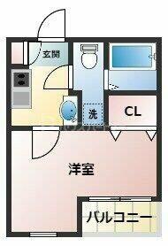 同じ建物の物件間取り写真 - ID:211047768857