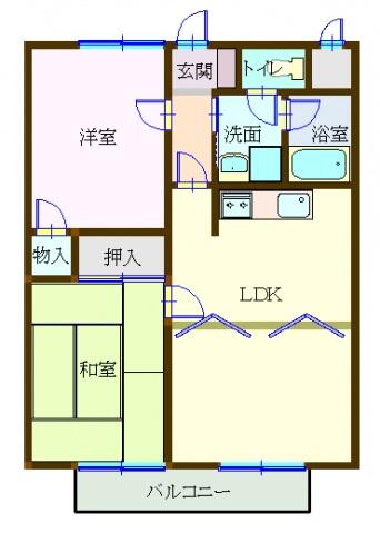 間取：間取図