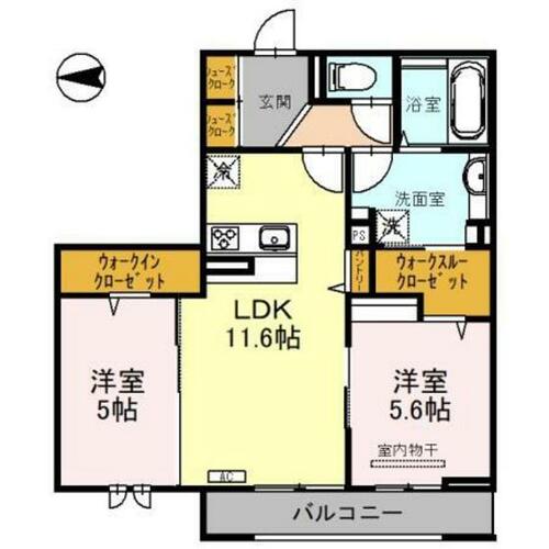 同じ建物の物件間取り写真 - ID:216001976707