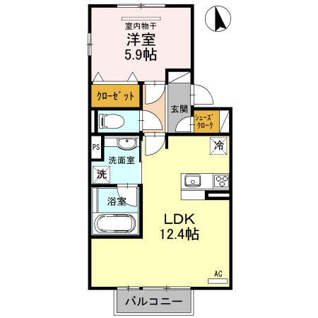 同じ建物の物件間取り写真 - ID:244003678982