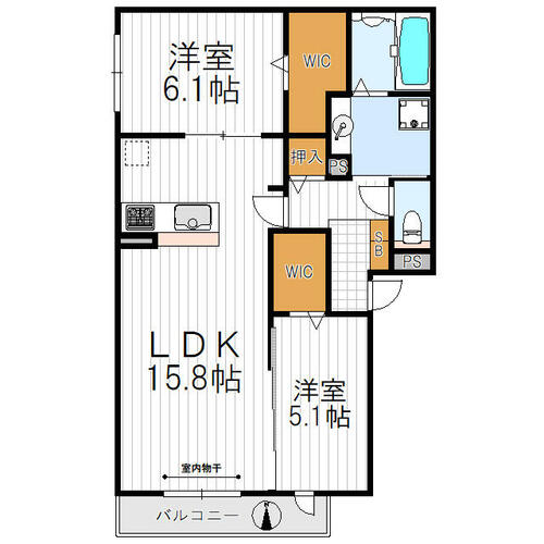 同じ建物の物件間取り写真 - ID:227081667366