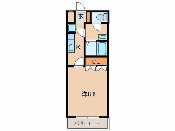 和歌山県和歌山市木ノ本(賃貸アパート1K・2階・29.75㎡)の写真 その2