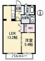 広島県福山市御幸町大字森脇（賃貸アパート1LDK・2階・44.81㎡） その2