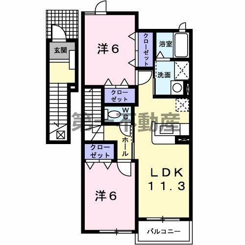 間取：間取図