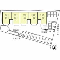 フローリッシュ美原  ｜ 大阪府堺市美原区大饗（賃貸アパート2LDK・1階・57.13㎡） その15