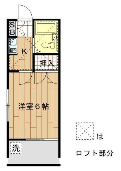 ピーアーク｜埼玉県和光市下新倉１丁目(賃貸アパート1K・1階・17.32㎡)の写真 その2