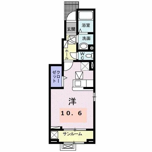 同じ建物の物件間取り写真 - ID:218000543974