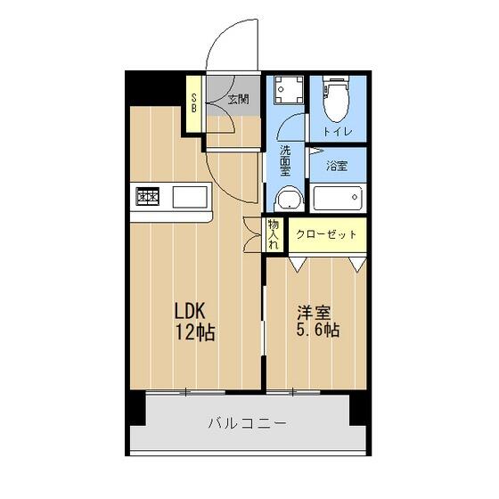 ル・ボヌール｜熊本県菊池郡菊陽町大字津久礼(賃貸マンション1LDK・5階・41.31㎡)の写真 その2