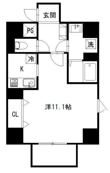 グランクリュ佐古ＥＡＳＴ｜徳島県徳島市佐古六番町(賃貸マンション1K・1階・38.11㎡)の写真 その2