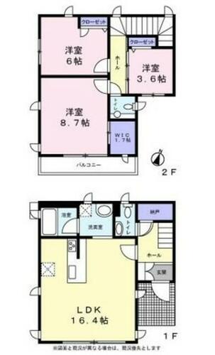 同じ建物の物件間取り写真 - ID:214055022812