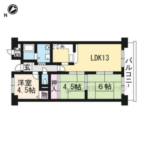 同じ建物の物件間取り写真 - ID:225005478679