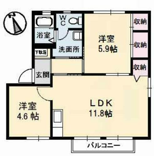 同じ建物の物件間取り写真 - ID:239001323237