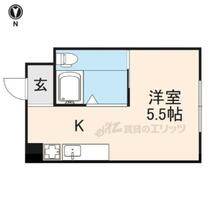 加賀山コーポ５ 52 ｜ 京都府亀岡市曽我部町南条岩ケ谷（賃貸マンション1R・3階・18.00㎡） その2