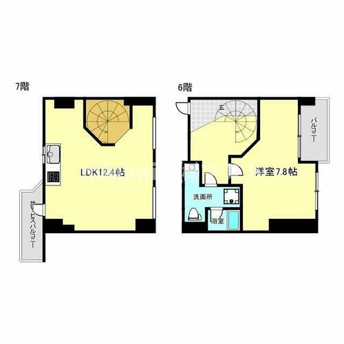 同じ建物の物件間取り写真 - ID:227080148965