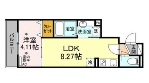 同じ建物の物件間取り写真 - ID:213104533587