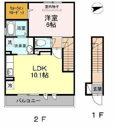 同じ建物の物件間取り写真 - ID:213104756902