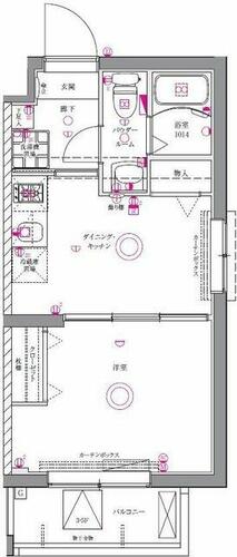 同じ建物の物件間取り写真 - ID:213104765159