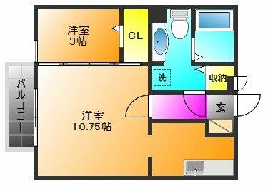 同じ建物の物件間取り写真 - ID:240028611425