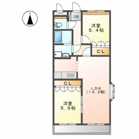 同じ建物の物件間取り写真 - ID:223031813982