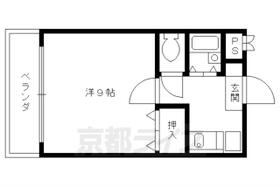 ロイヤルティみの 102 ｜ 京都府京都市東山区大和大路通正面下る大和大路１丁目（賃貸マンション1K・1階・25.18㎡） その2