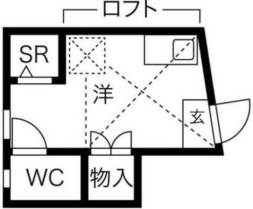 同じ建物の物件間取り写真 - ID:213102566194